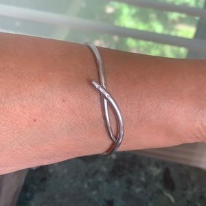 Set of 925 bracelet/diamonds and fashion earrings